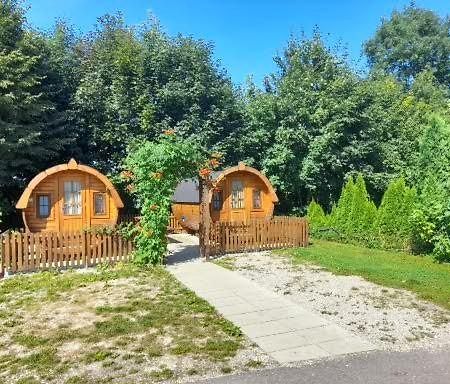 Schlaffass-Camping Gutshof Donauried Guenzburg Exterior photo